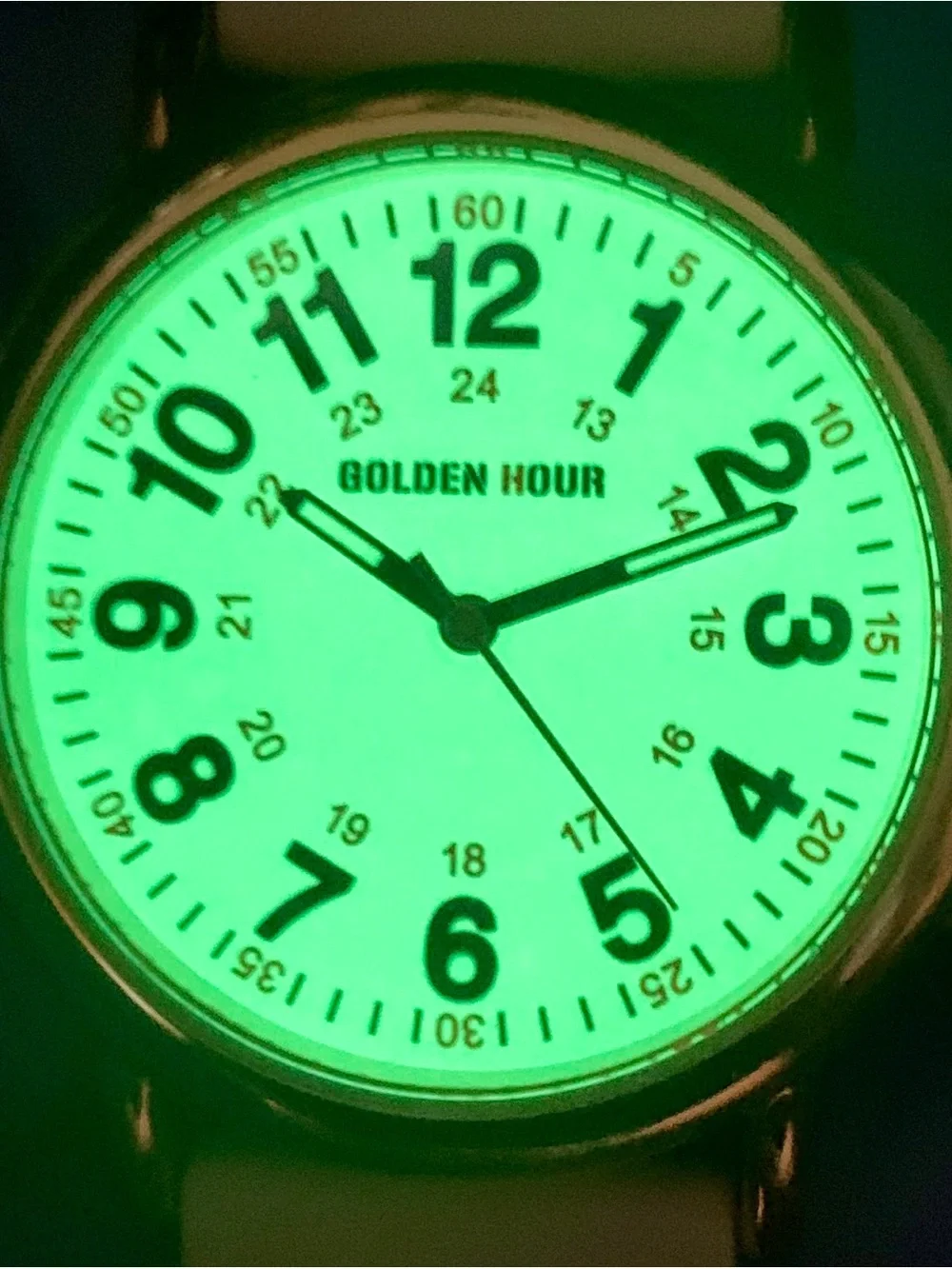 GOLDEN HOUR Unisex Men’s Women’s Nurse Doctor Field Wristwatch Works New Battery
